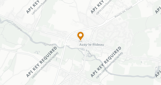 Map showing L'Aigle d'Or