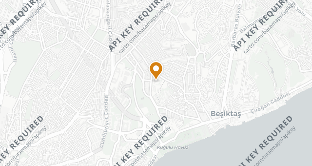 Map showing Nobu Istanbul