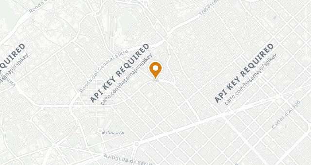 Map showing La burrata