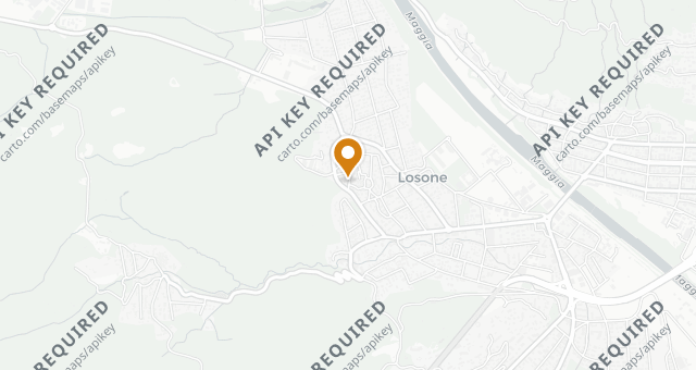 Map showing Hotel Belvedere Locarno
