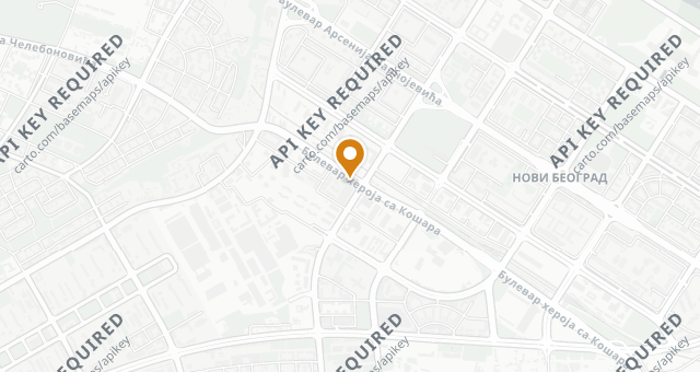 Map showing RESTORAN PINOT