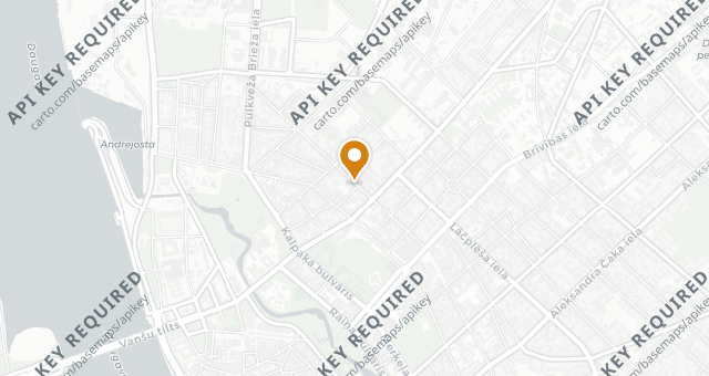 Map showing Chef's Corner Restaurant
