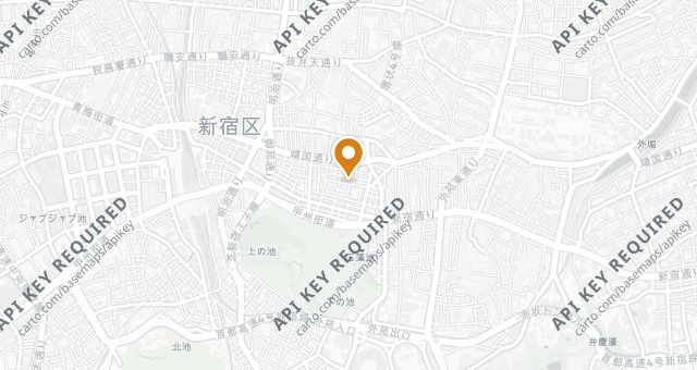 Map showing Shokudo Wata
