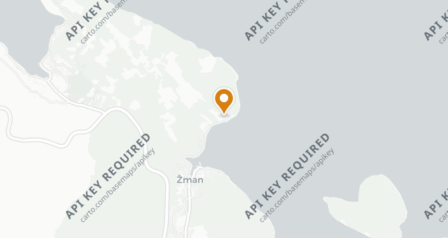 Map showing Villa Nai 3.3, restoran Grotta 11000