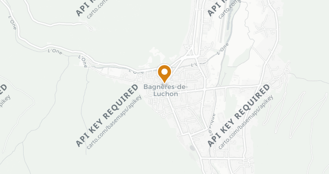 Map showing Au Petit Glou