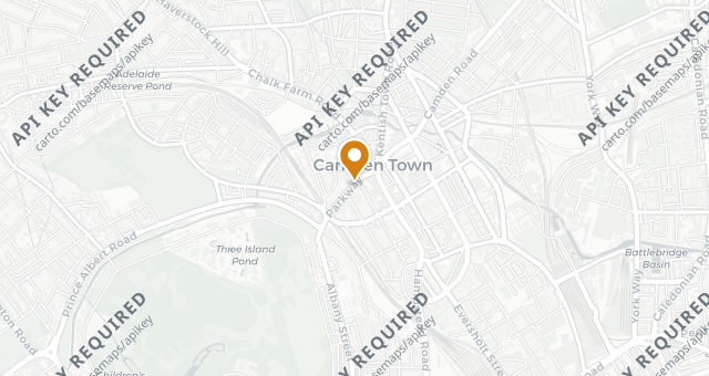 Map showing Purezza