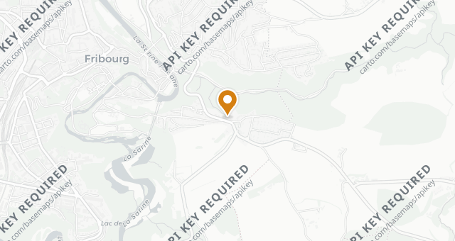 Map showing Des Trois Tours