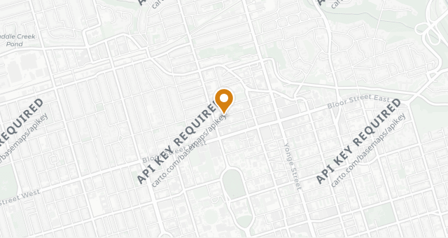 Map showing Cibo Wine Bar Yorkville