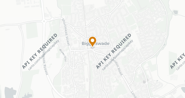 Map showing The Saddle & Spoke