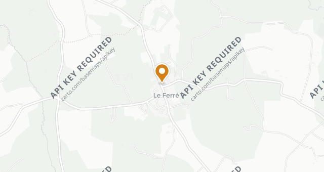 Map showing Le St Christophe