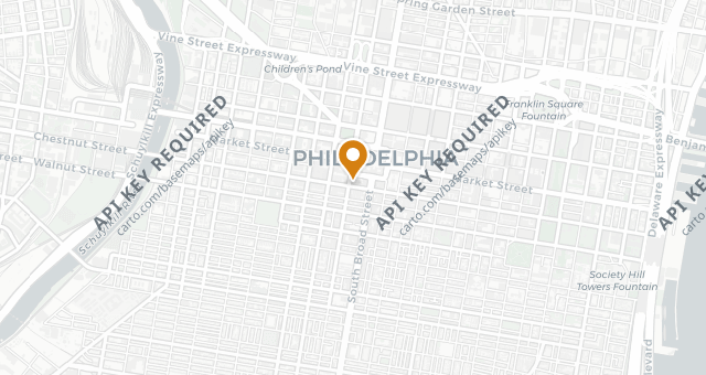 Map showing Del Frisco's Double Eagle Steakhouse