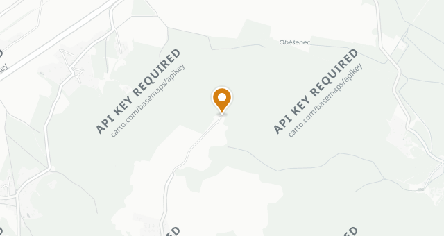 Map showing Restaurant Krásná Vyhlídka