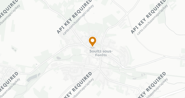 Map showing Au Soleil