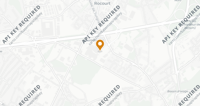 Map showing Chez Yara