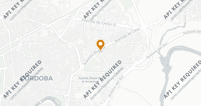 Map showing Noor