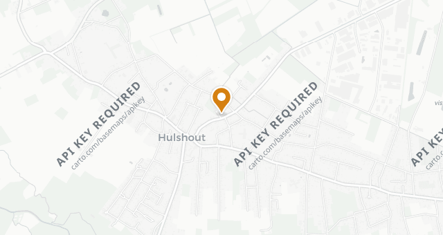 Map showing Hof Ter Hulst