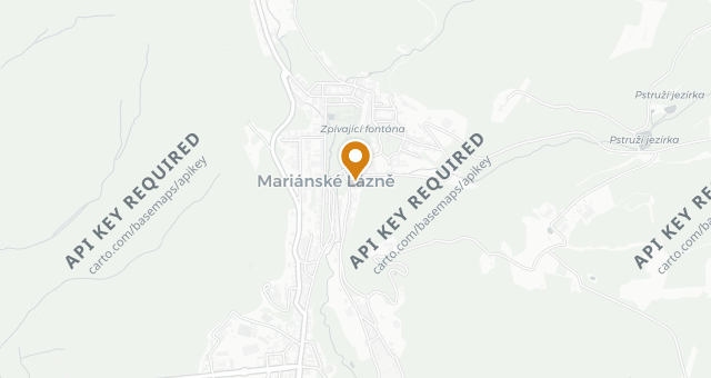 Map showing Gourmet Restaurant Villa Patriot