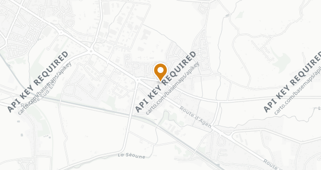 Map showing Le Rouergat