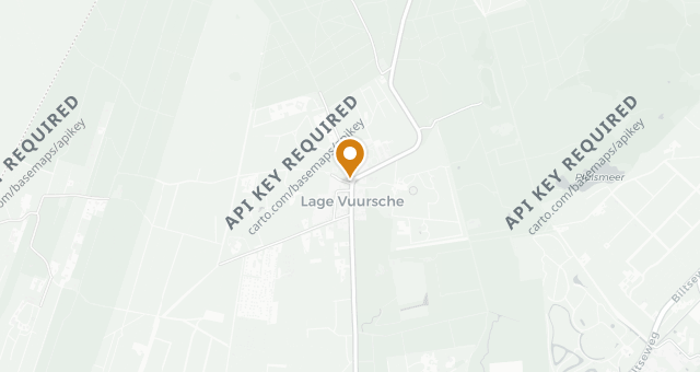 Map showing Restaurant De Lage Vuursche