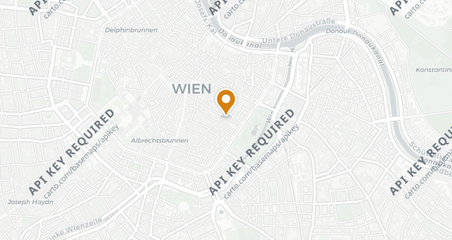 Map showing Palais Coburg