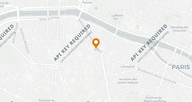 Map showing Gaya par Pierre Gagnaire