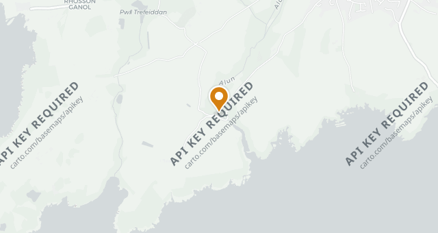 Map showing Porthclais Kiosk