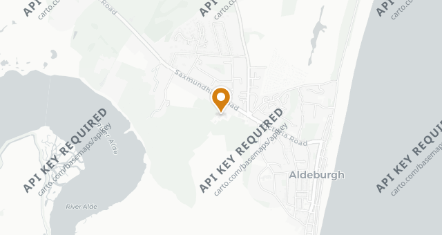 Map showing Alde Café