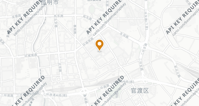 Map showing Wu Ming Mian Guan