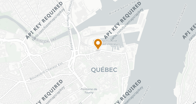 Map showing Légende