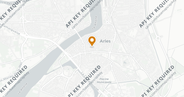 Map showing Les Maisons  Rabanel