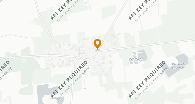 Map showing Gasthaus Lege