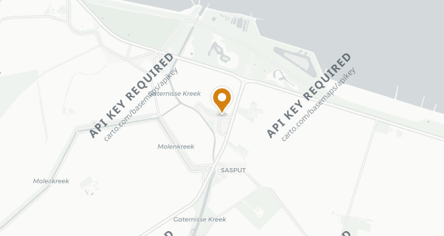Map showing De Kromme Bistro