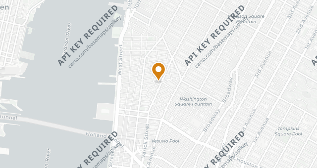 Map showing Via Carota