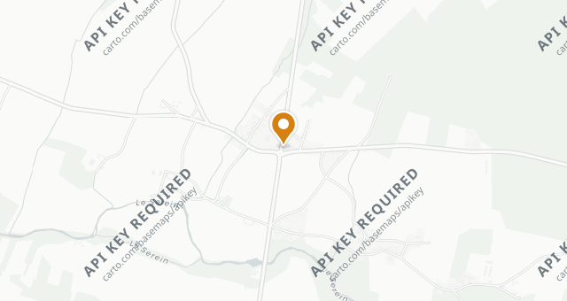 Map showing Auberge d'Hauterive