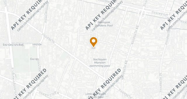 Map showing La Bottega