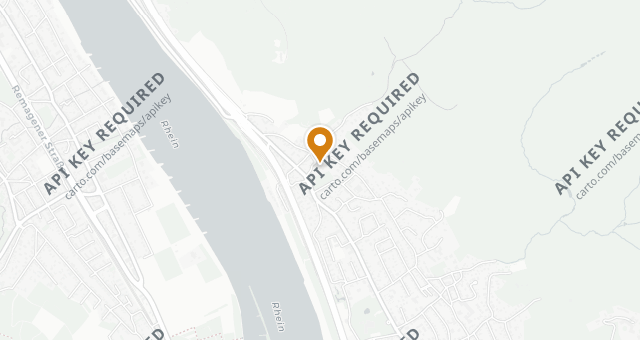 Map showing Restaurant Haus im Turm