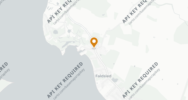 Map showing Falsled Kro