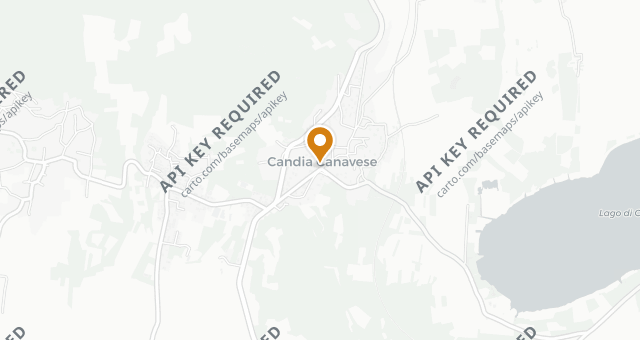 Map showing Residenza del Lago