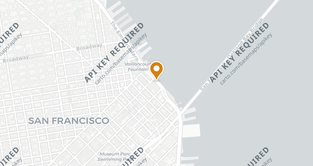 Map showing Angler SF