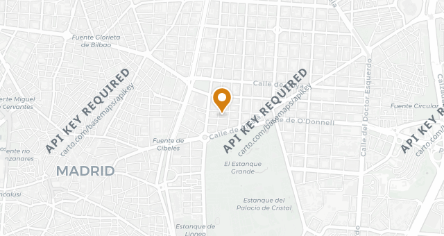 Map showing L'entrecote Café de paris