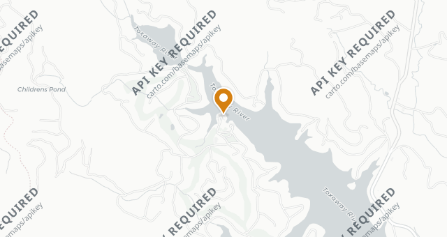 Map showing The Greystone Inn Restaurant