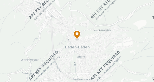 Map showing Weinstube Baldreit