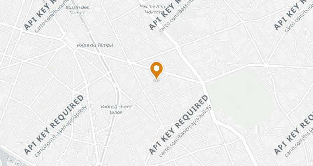 Map showing La buvette