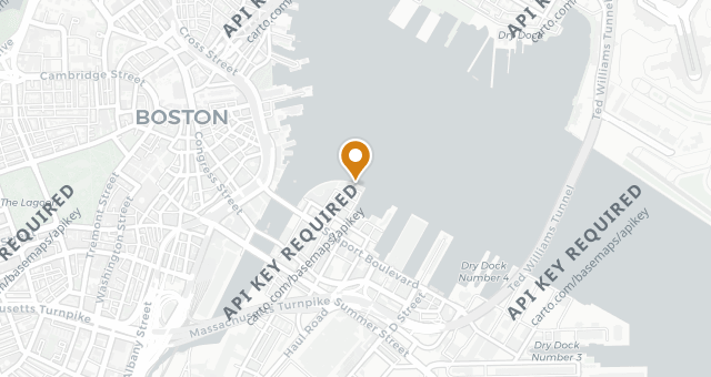 Map showing Mastro's Ocean Club