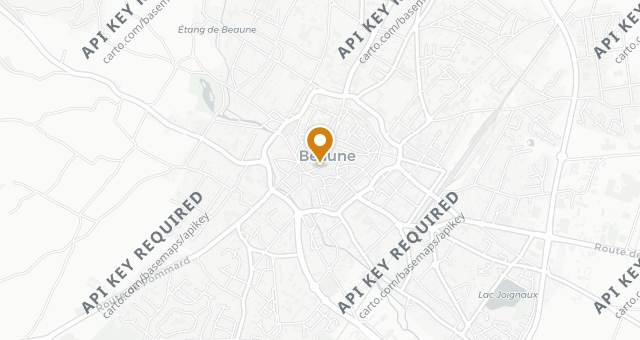 Map showing Crème