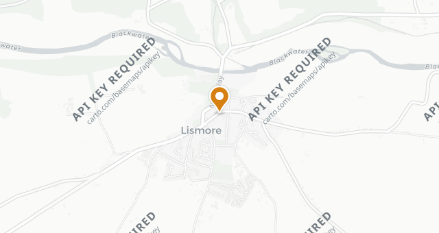 Map showing Farmgate Lismore