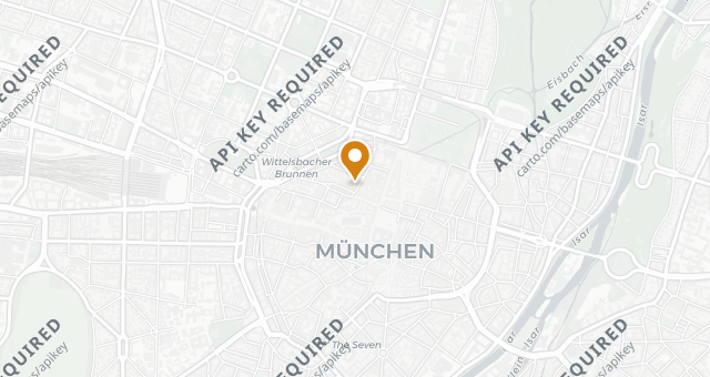 Map showing Palais Keller