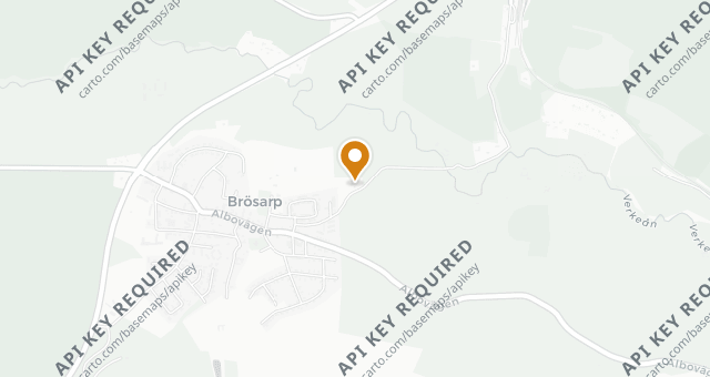 Map showing Talldungen Gårdshotell