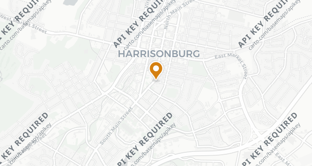 Map showing Joshua Wilton House
