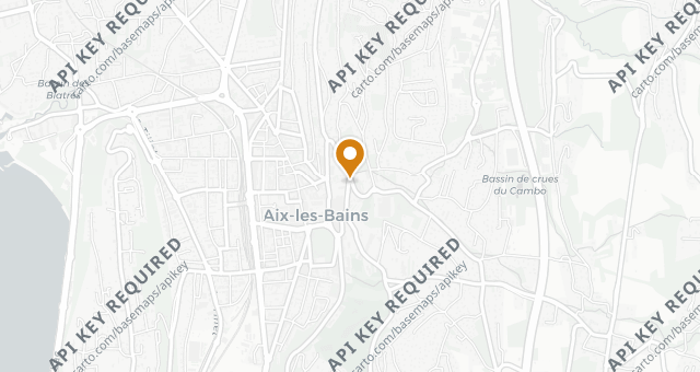 Map showing Le Sens Unique